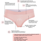 mememe COMICS - Wonder Girl - HIGH WAISTED BRIEF Panty for Women