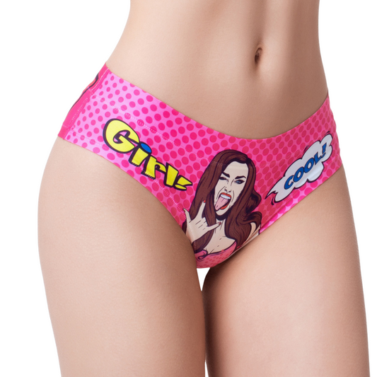 mememe COMIC FANS - Pink - PANTY for Women - memème