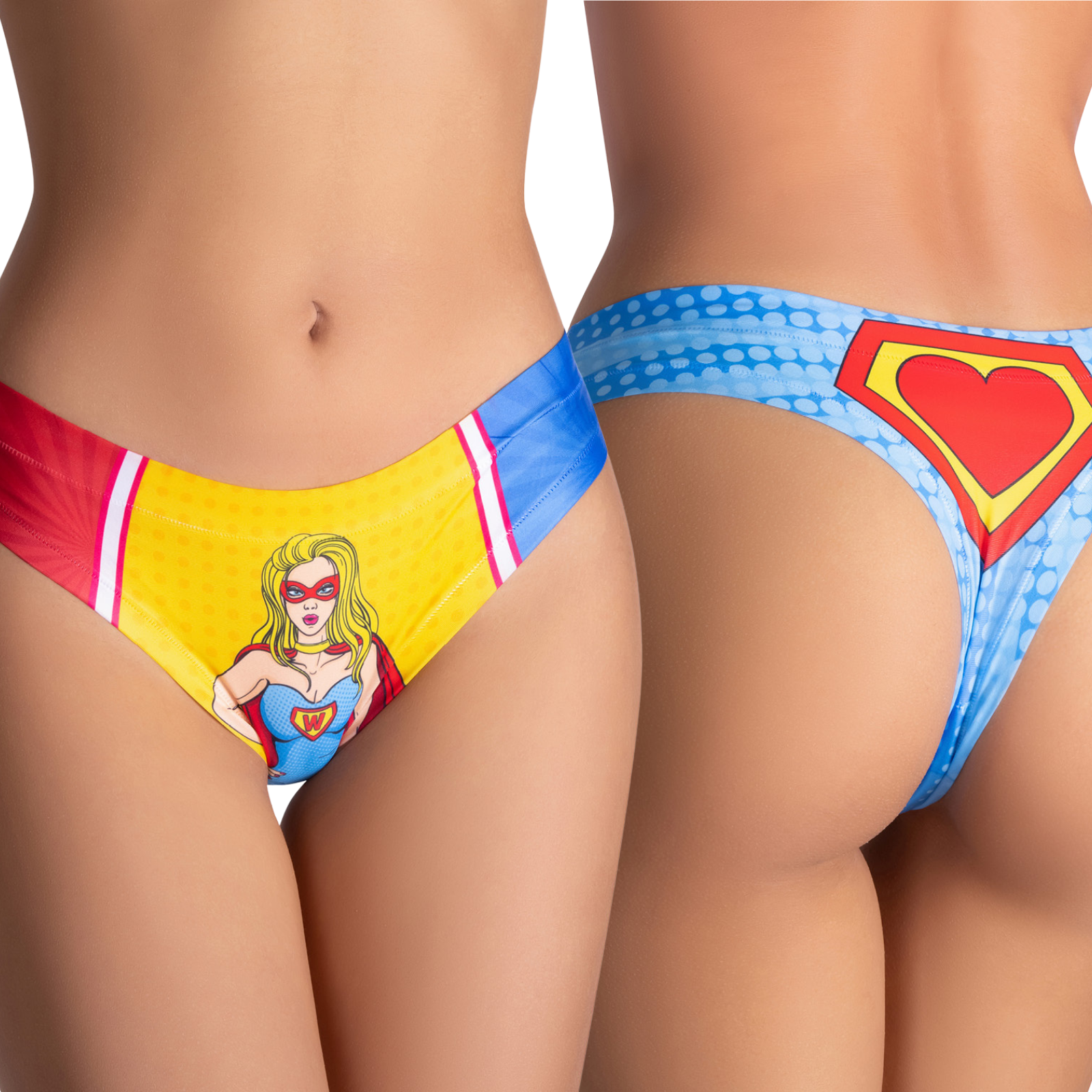 mememe COMICS - Wonder Girl - PANTY for Women - memème