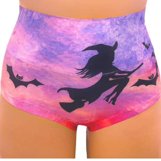 mememe HALLOWEEN - Witch - HIGH WAISTED BRIEF Panty for Women - memème