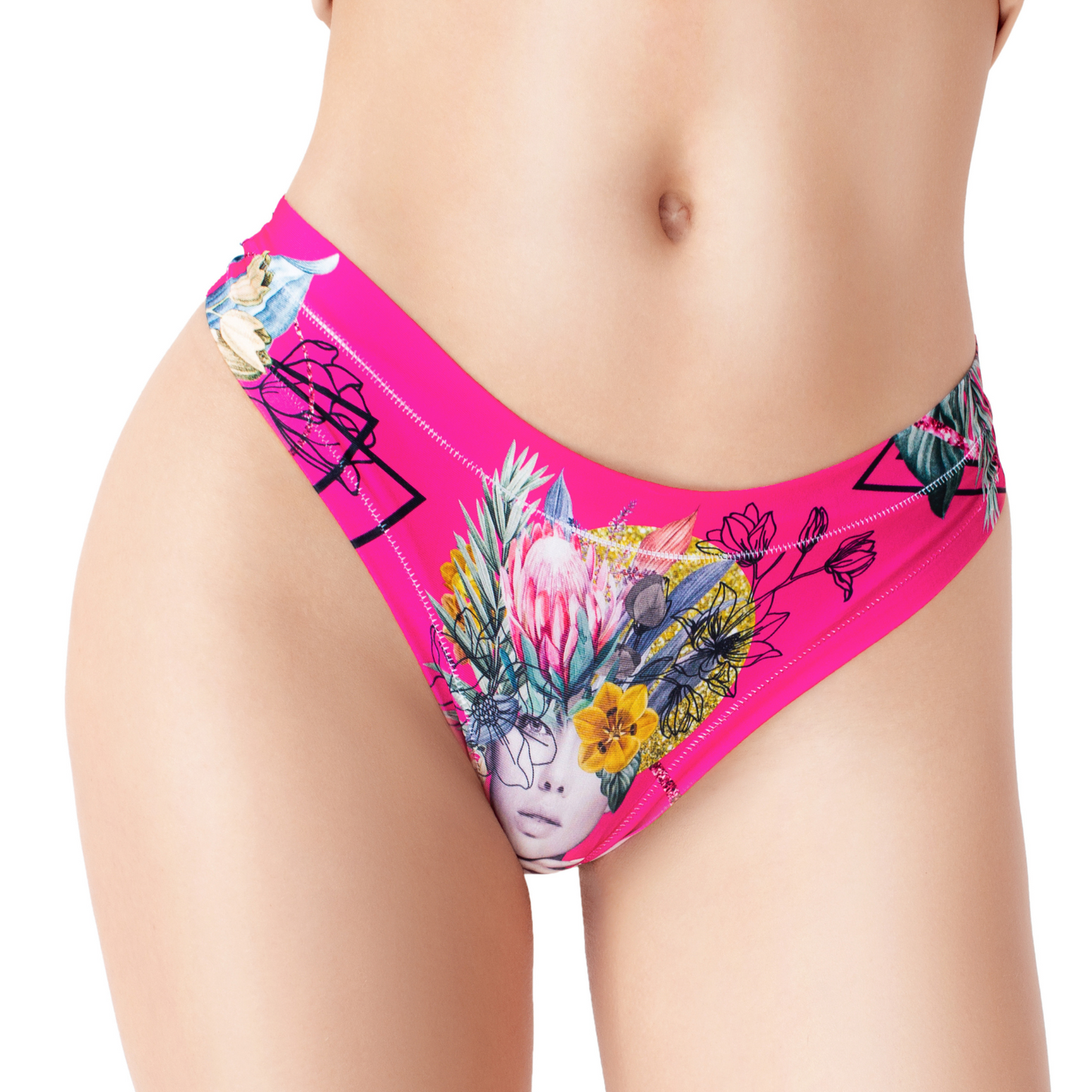 mememe SECRET GARDEN - Frida Pink - PANTY for Women - memème