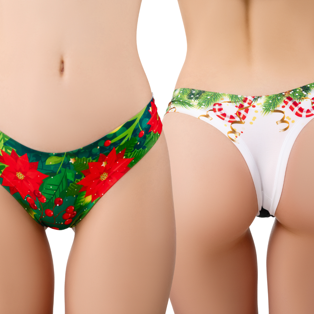 mememe YOUR CHRISTMAS - Flowers - PANTY for Women - memème